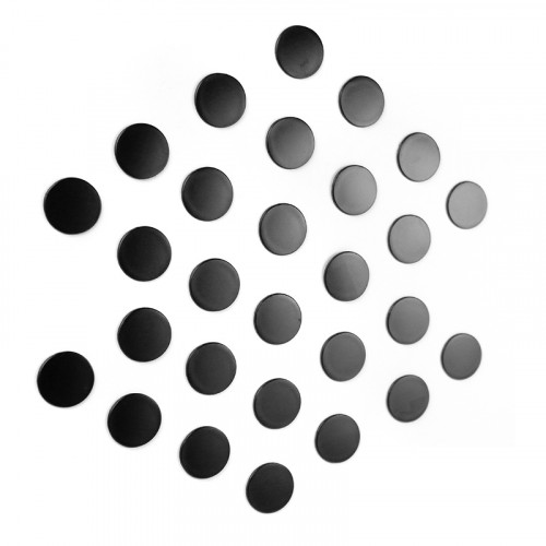 28 magnetic dots Element Flex Dot self-adhesive, black
