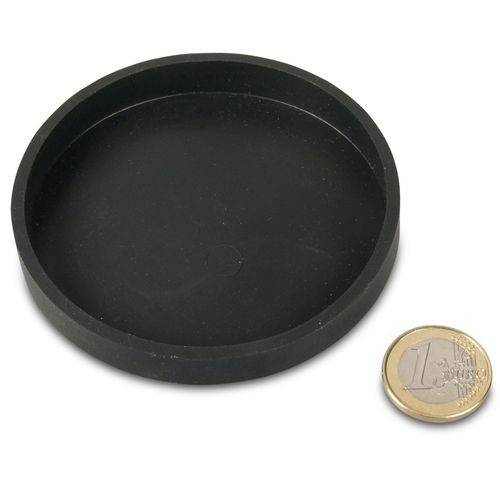 Rubber cap for Ø 80 mm to protect surfaces