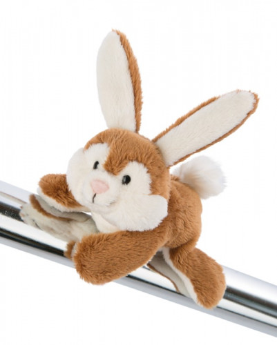 MagNICI Magnetic animal Rabbit Poline Bunny made of plush with magnets