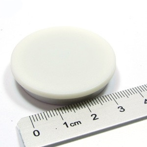 Memo magnet Ø 40 x 8 mm FERRITE (normal adhesive force) - holds 1.2 kg